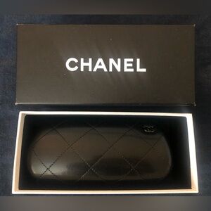 Used Chanel Women’s Sunglasses Case Black
